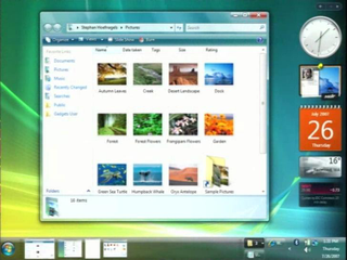 Illustration for article titled Discarded Windows 7 Concepts Show Batman-esque Taskbar Preview